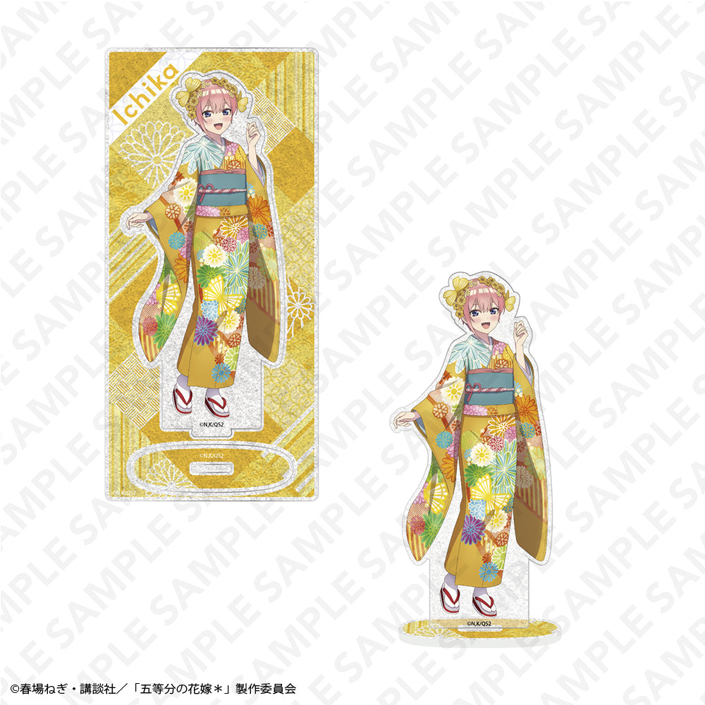 五等分の花嫁* グリッターアクスタプレート 中野一花【予約商品】