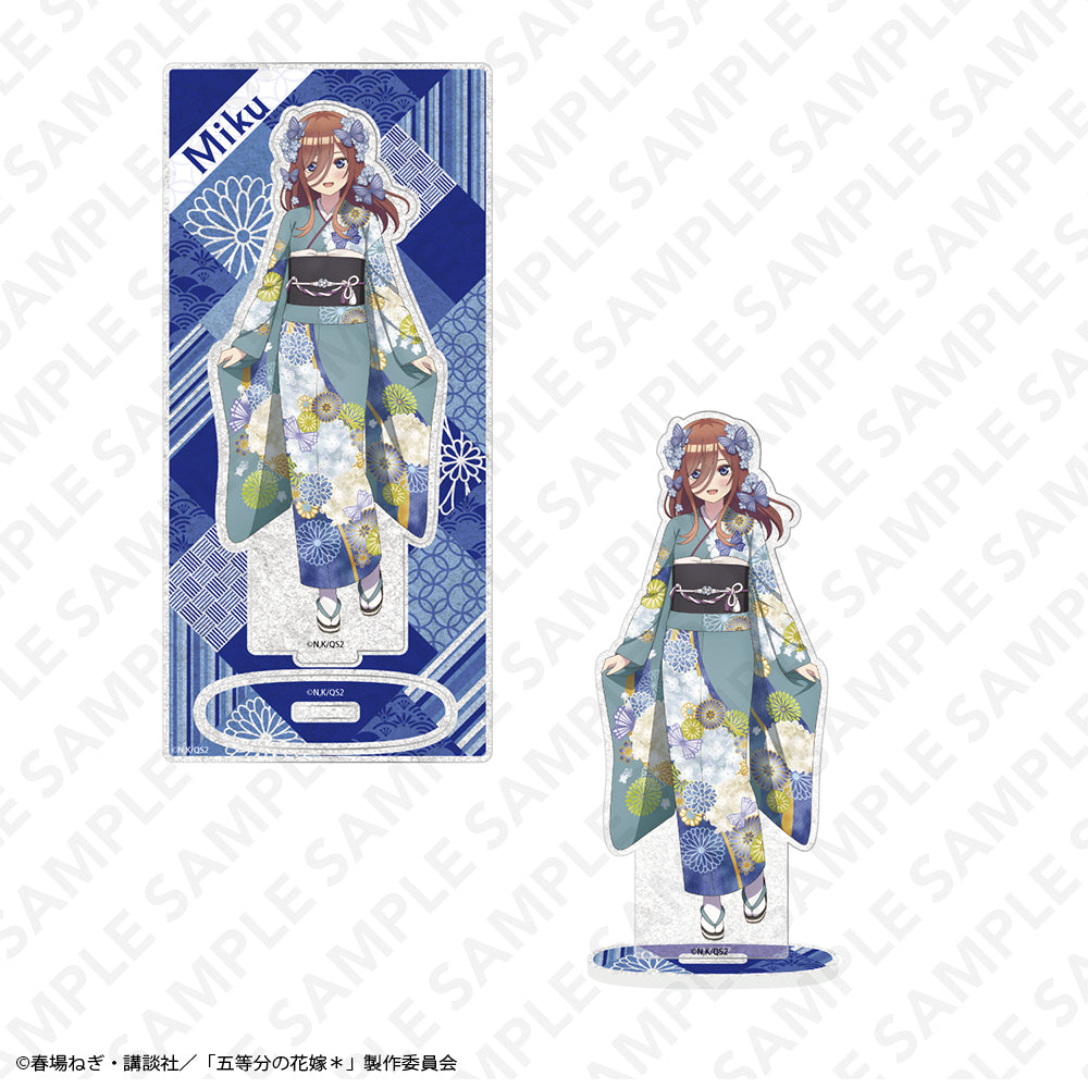 五等分の花嫁* グリッターアクスタプレート 中野三玖【予約商品】