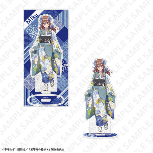 五等分の花嫁* グリッターアクスタプレート 中野三玖【予約商品】