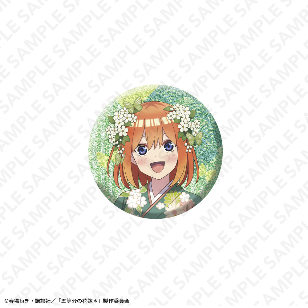 五等分の花嫁* グリッター57mm缶バッジ 中野四葉【予約商品】