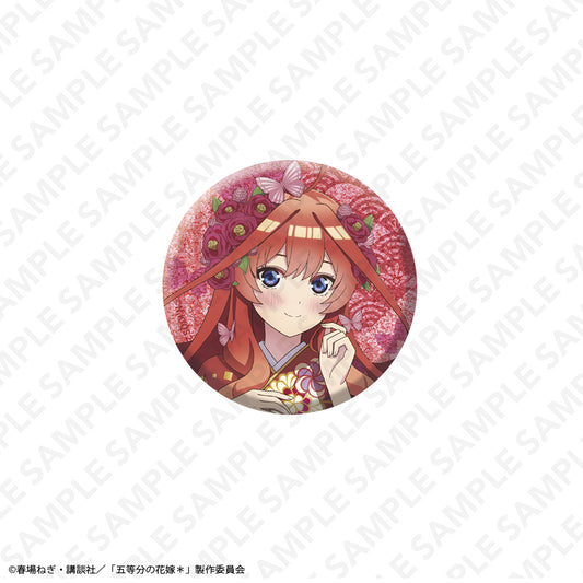 五等分の花嫁* グリッター57mm缶バッジ 中野五月【予約商品】