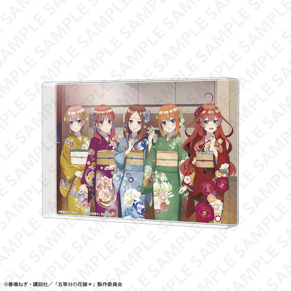 五等分の花嫁* アクリルブロック 着物Ver.【予約商品】