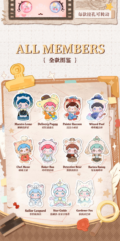 【Box/10】BOPTOYS Baobao キュートパワー事務所シリーズ トレーディングフィギュア【予約商品】