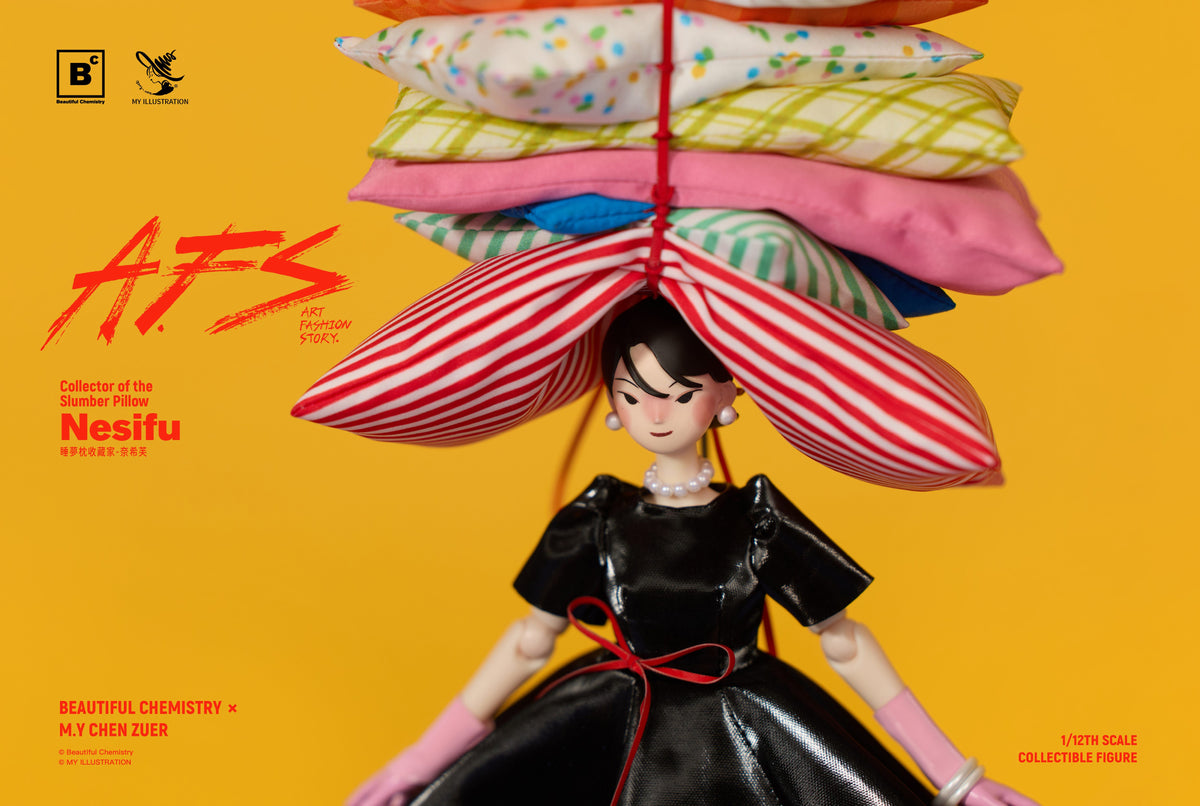 Beautiful Chemistry × MY AFS 枕の収集家 ネシフ 1/12スケール可動フィギュア【予約商品】