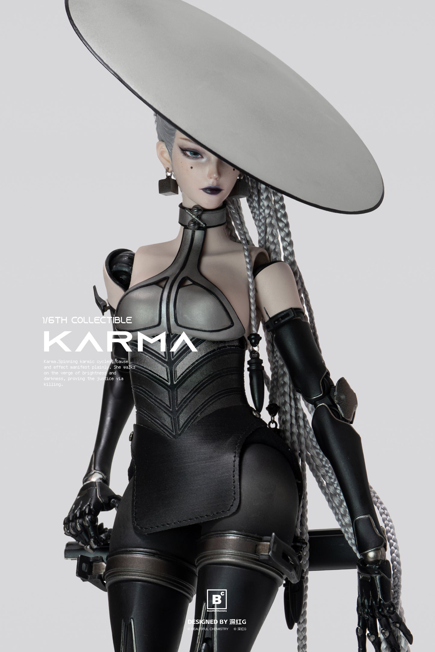 Beautiful Chemistry × 深紅G 白夜Alba KARMA 1/6スケール可動フィギュア【予約商品】