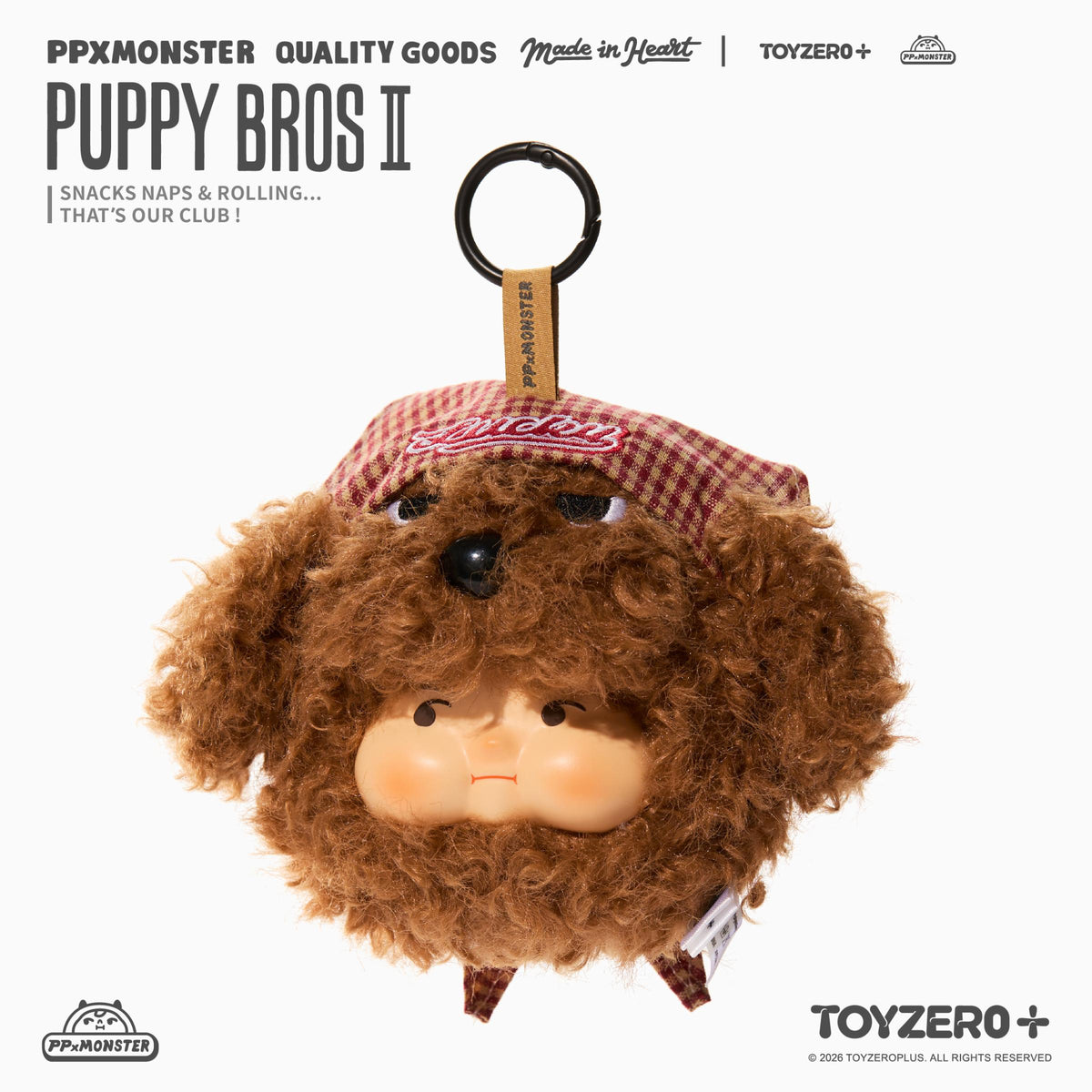 【Box/6】PP X モンスター パピーブロス 第2弾 - PVCぬいぐるみキーチェーンシリーズ【予約商品】