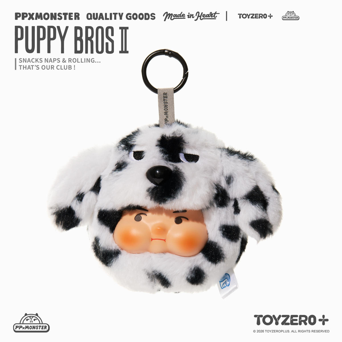 【Box/6】PP X モンスター パピーブロス 第2弾 - PVCぬいぐるみキーチェーンシリーズ【予約商品】