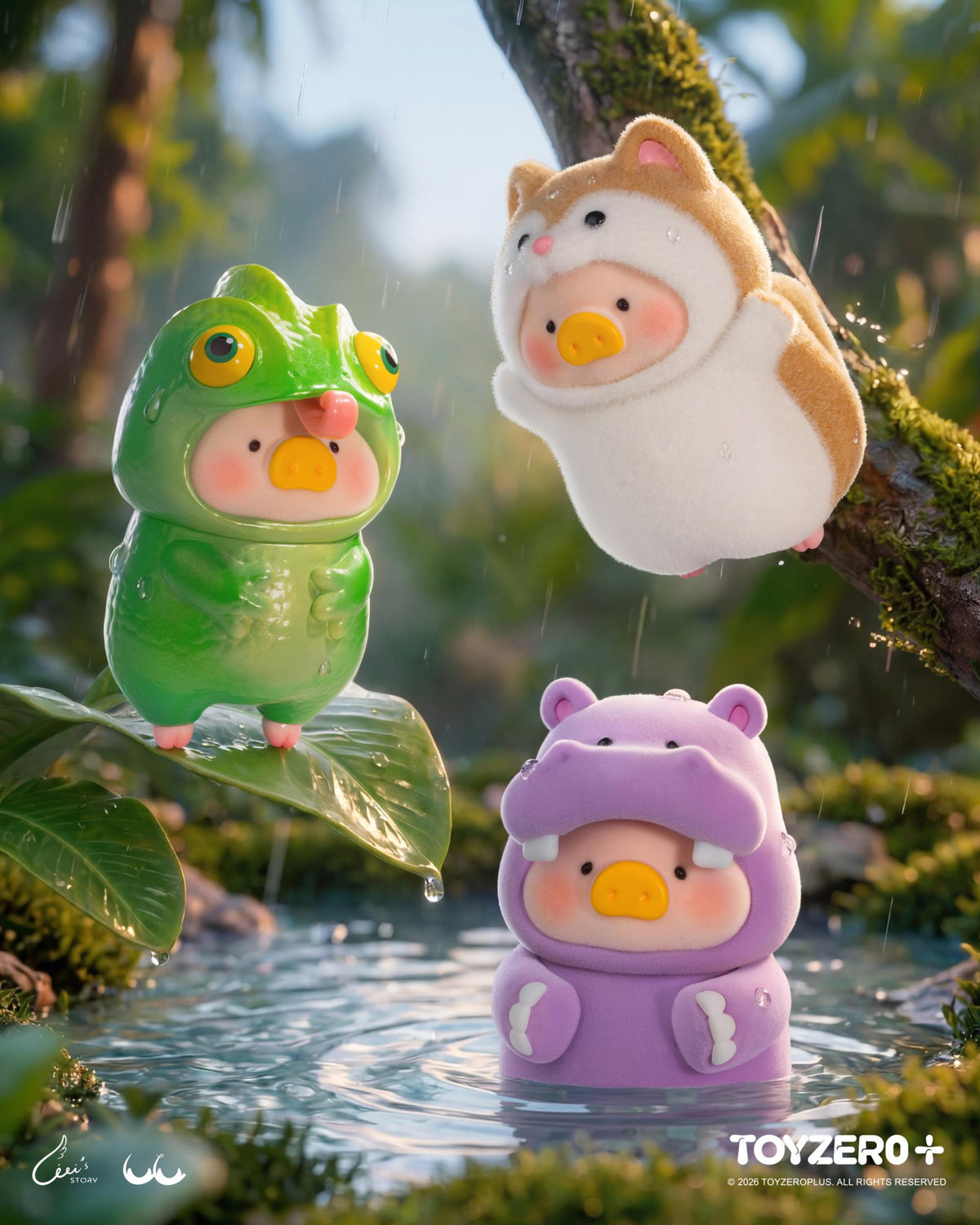 【Box/8】LuLu the Piggy - ルル・ザ・ピギー アニマルパーティー第2弾【予約商品】
