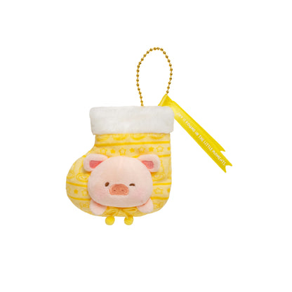 【Box/6】LuLu the Piggy - ルル・ザ・ピギー ウィンターフェスティブシリーズ - 祝福の願い ぬいぐるみキーホルダー【予約商品】