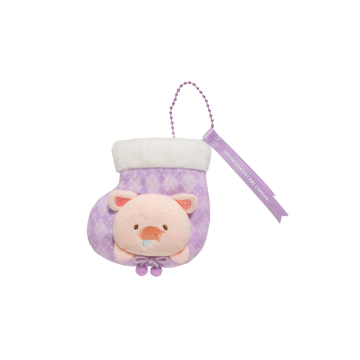 【Box/6】LuLu the Piggy - ルル・ザ・ピギー ウィンターフェスティブシリーズ - 祝福の願い ぬいぐるみキーホルダー【予約商品】