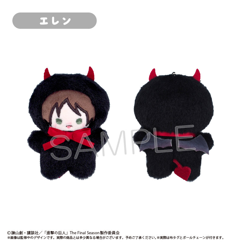 【Box/6】進撃の巨人 ぺたんこたぴぬい DEVIL Ver.【予約商品】
