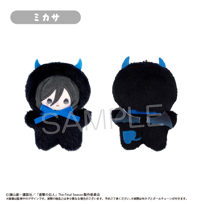【Box/6】進撃の巨人 ぺたんこたぴぬい DEVIL Ver.【予約商品】