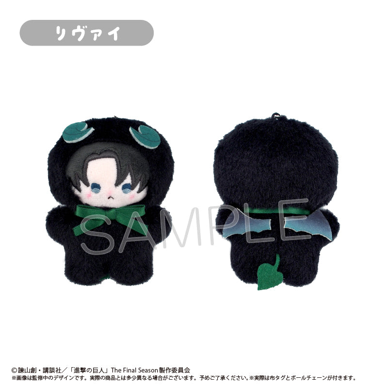 【Box/6】進撃の巨人 ぺたんこたぴぬい DEVIL Ver.【予約商品】