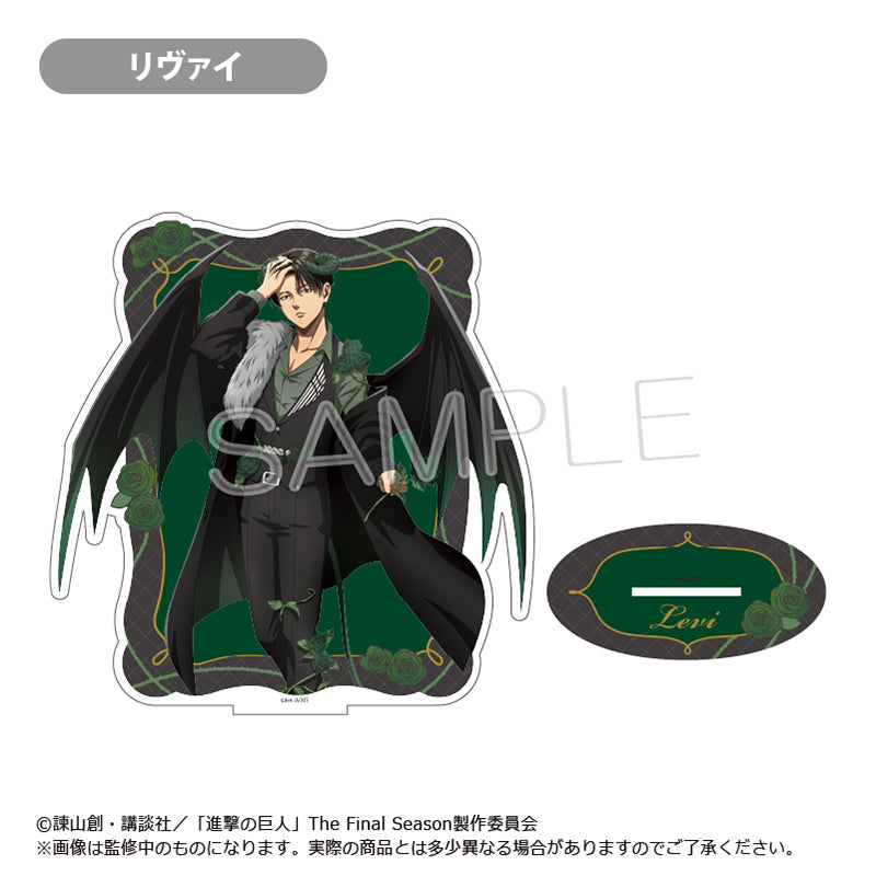 進撃の巨人 BIGアクリルスタンド DEVIL Ver. リヴァイ【予約商品】