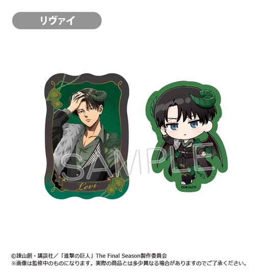 進撃の巨人 ステッカーセット DEVIL Ver. リヴァイ【予約商品】