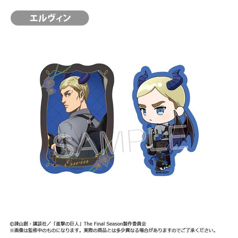 進撃の巨人 ステッカーセット DEVIL Ver. エルヴィン【予約商品】