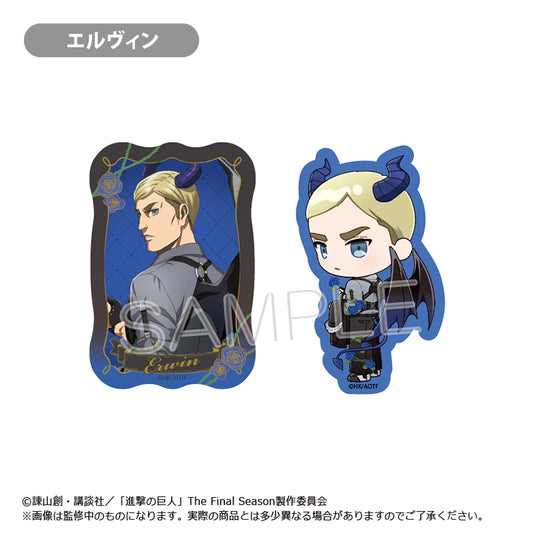 進撃の巨人 ステッカーセット DEVIL Ver. エルヴィン【予約商品】