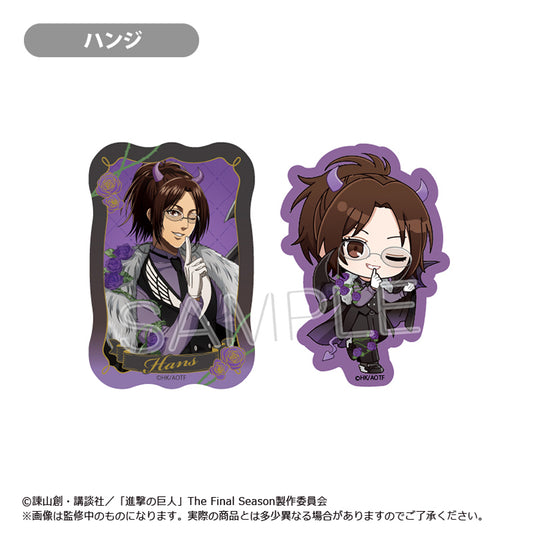 進撃の巨人 ステッカーセット DEVIL Ver. ハンジ【予約商品】