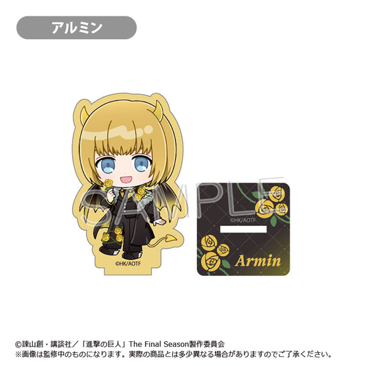 進撃の巨人 ミニキャラアクリルスタンド DEVIL Ver. アルミン【予約商品】