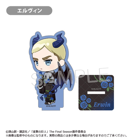進撃の巨人 ミニキャラアクリルスタンド DEVIL Ver. エルヴィン【予約商品】