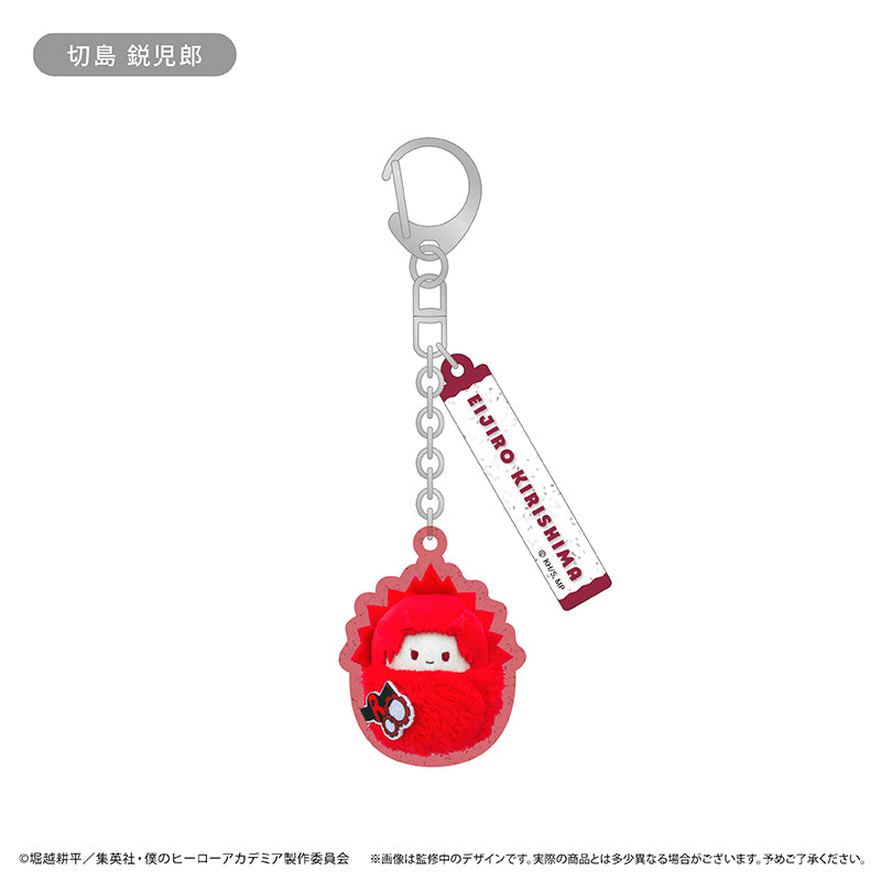 Box/8】僕のヒーローアカデミア くるみたぴぬいキーホルダー Vol.2