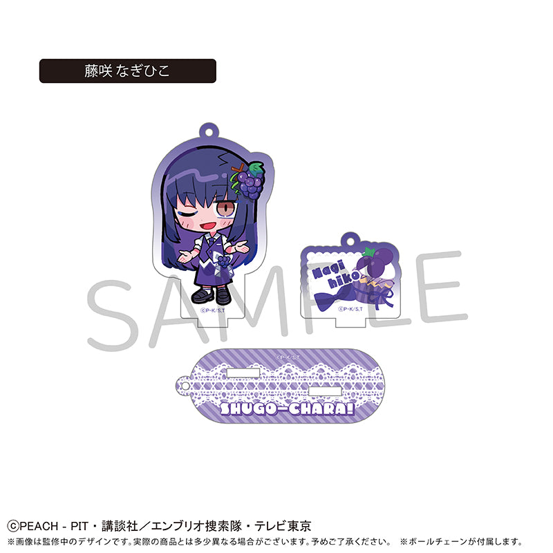 【Box/6】しゅごキャラ! 台座付きアクリルキーホルダー フルーツVer.【予約商品】