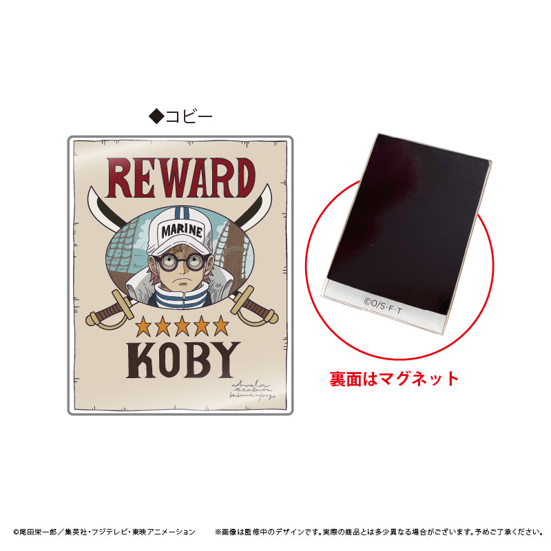 ONE PIECE クロスギルドの手配書アクリルマグネット Vol.6 コビー【予約商品】
