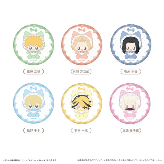 【Box/6】東京リベンジャーズ ばぶたぴぬい缶バッジ【予約商品】