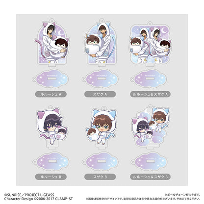 【Box/6】コードギアス 反逆のルルーシュ アクリルキーホルダー くるみパジャマVer.【予約商品】