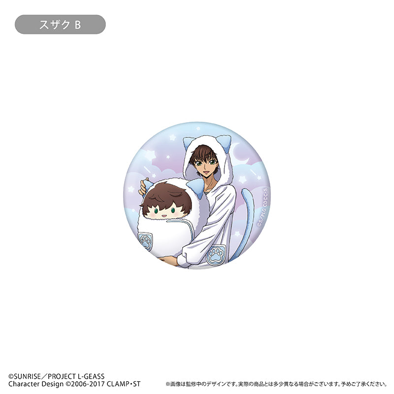 【Box/6】コードギアス 反逆のルルーシュ ラメ缶バッジ くるみパジャマVer.【予約商品】