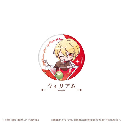 【Box/8】憂国のモリアーティ ラメ缶バッジ カクテルVer.【予約商品】