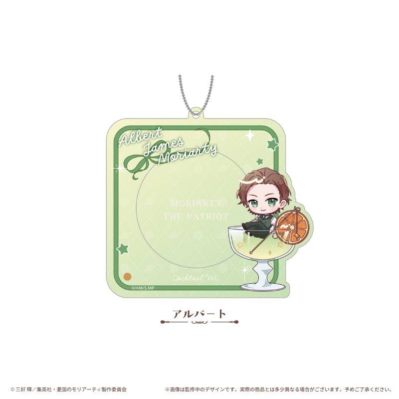 憂国のモリアーティ アクリル缶バッジケース カクテルVer. アルバート【予約商品】