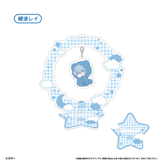 エヴァンゲリオンシリーズ おやすみシリーズ ゆらゆらアクリルスタンド 綾波レイ【予約商品】