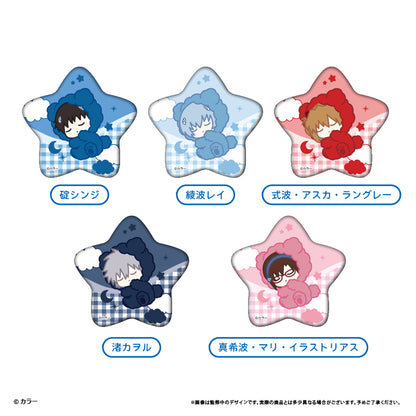 【Box/5】エヴァンゲリオンシリーズ おやすみシリーズ 缶バッジ【予約商品】