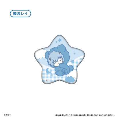 【Box/5】エヴァンゲリオンシリーズ おやすみシリーズ 缶バッジ【予約商品】