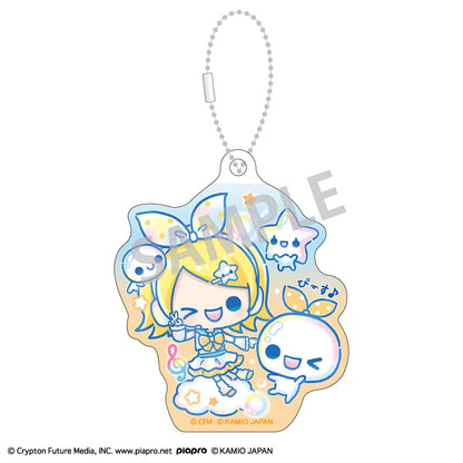 初音ミク×ぷくぷくあわわちゃん アクリルキーホルダーセット 初音ミク・鏡音リン・鏡音レン【予約商品】