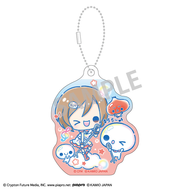 初音ミク×ぷくぷくあわわちゃん アクリルキーホルダーセット 巡音ルカ・MEIKO・KAITO【予約商品】