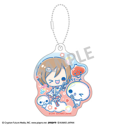 初音ミク×ぷくぷくあわわちゃん アクリルキーホルダーセット 巡音ルカ・MEIKO・KAITO【予約商品】