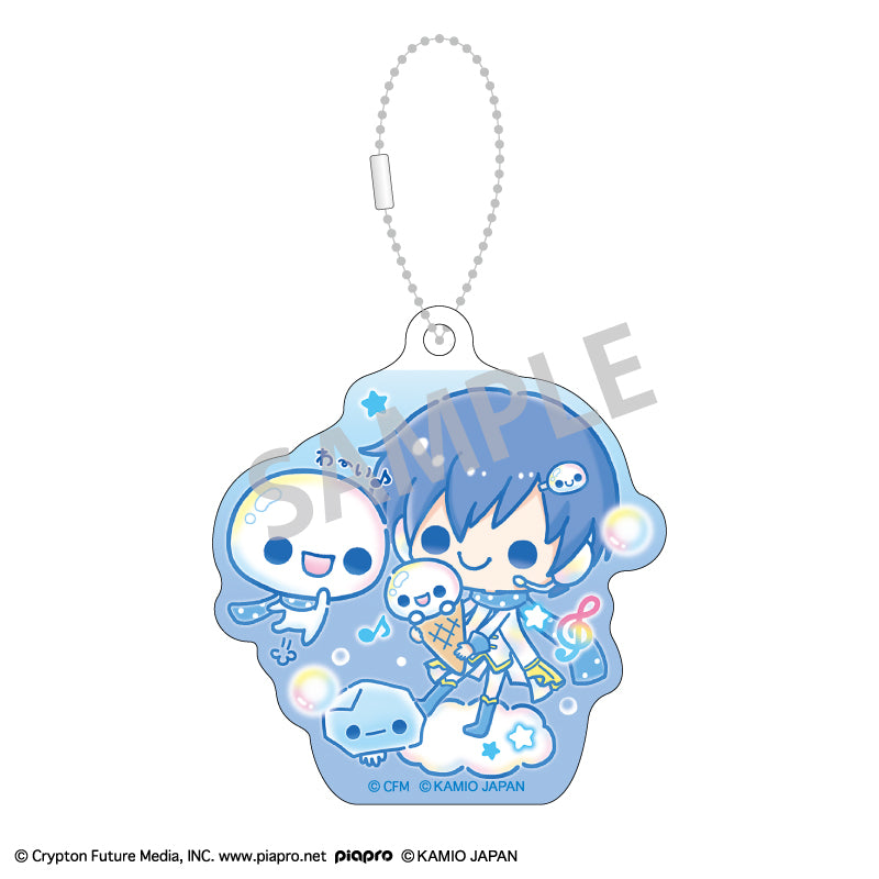 初音ミク×ぷくぷくあわわちゃん アクリルキーホルダーセット 巡音ルカ・MEIKO・KAITO【予約商品】