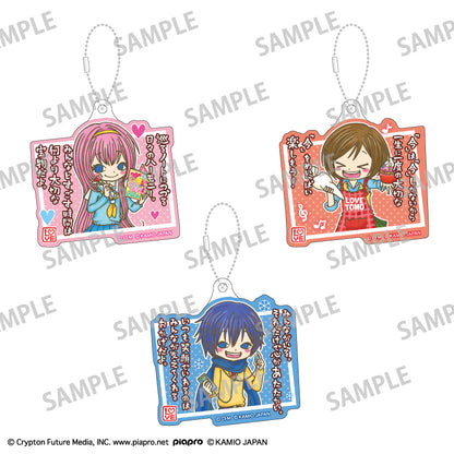 初音ミク×ラブ友 アクリルキーホルダーセット 巡音ルカ・MEIKO・KAITO【予約商品】