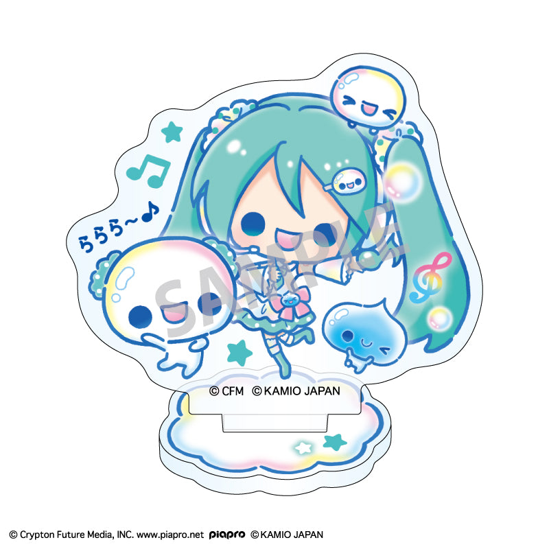 初音ミク×ぷくぷくあわわちゃん ミニアクリルスタンド 初音ミク【予約商品】