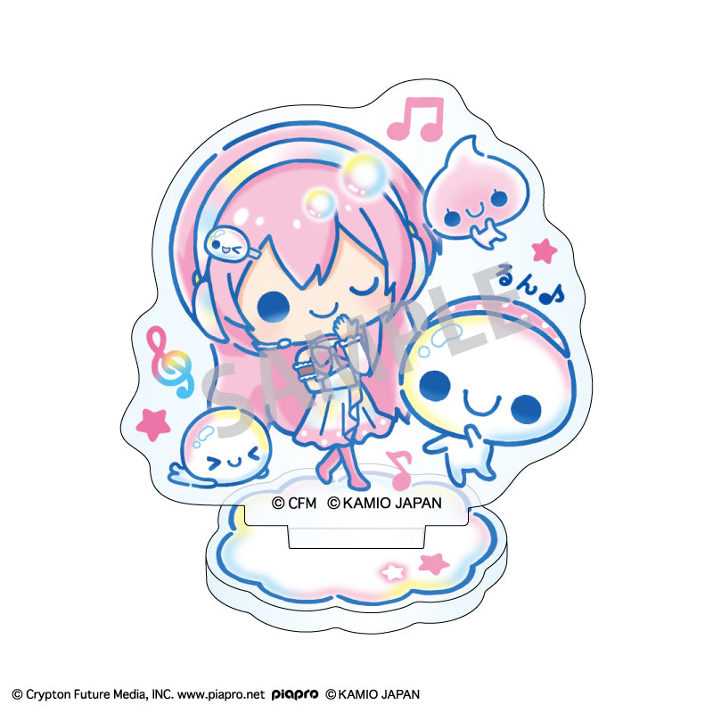初音ミク×ぷくぷくあわわちゃん ミニアクリルスタンド 巡音ルカ【予約商品】