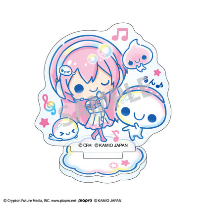初音ミク×ぷくぷくあわわちゃん ミニアクリルスタンド 巡音ルカ【予約商品】