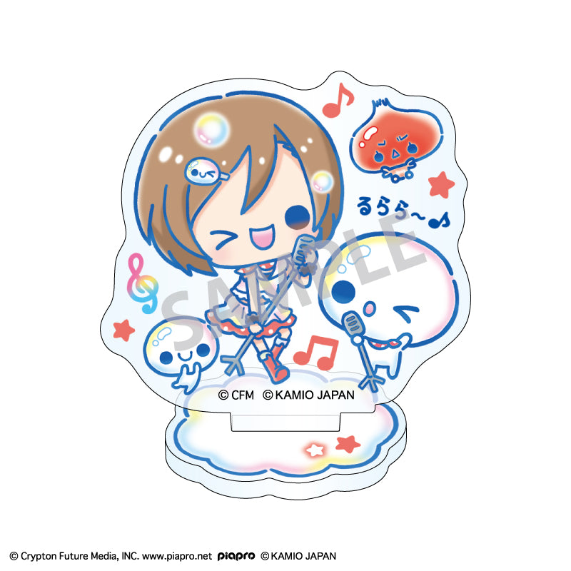 初音ミク×ぷくぷくあわわちゃん ミニアクリルスタンド MEIKO【予約商品】