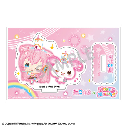 初音ミク×Happy March ミニアクリルスタンド 巡音ルカ【予約商品】