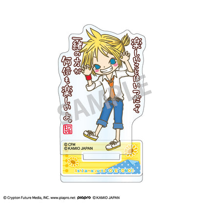 初音ミク×ラブ友 ミニアクリルスタンド 鏡音レン【予約商品】