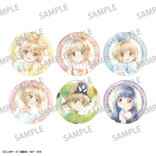 【Box/6】カードキャプターさくら クリアカード編 トレーディングホログラム缶バッジ カミアニTOUCH【予約商品】