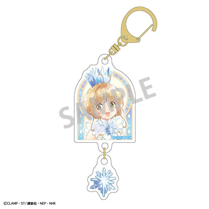 カードキャプターさくら クリアカード編 ダブルパーツアクリルキーホルダー 木之本桜C カミアニTOUCH【予約商品】
