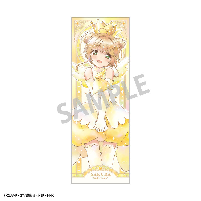 カードキャプターさくら クリアカード編 ロングスクエア缶バッジ 木之本桜A カミアニTOUCH【予約商品】