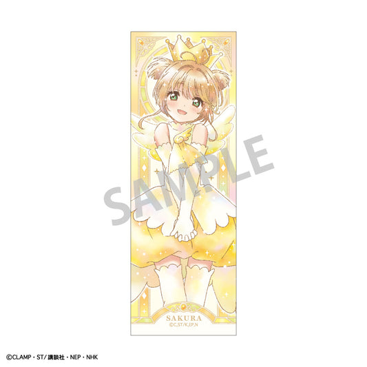 カードキャプターさくら クリアカード編 ロングスクエア缶バッジ 木之本桜A カミアニTOUCH【予約商品】